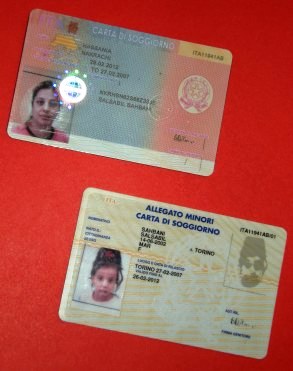 Permesso carta di soggiorno per familiare di cittadino italiano ue ... Vedere permesso di soggiorno