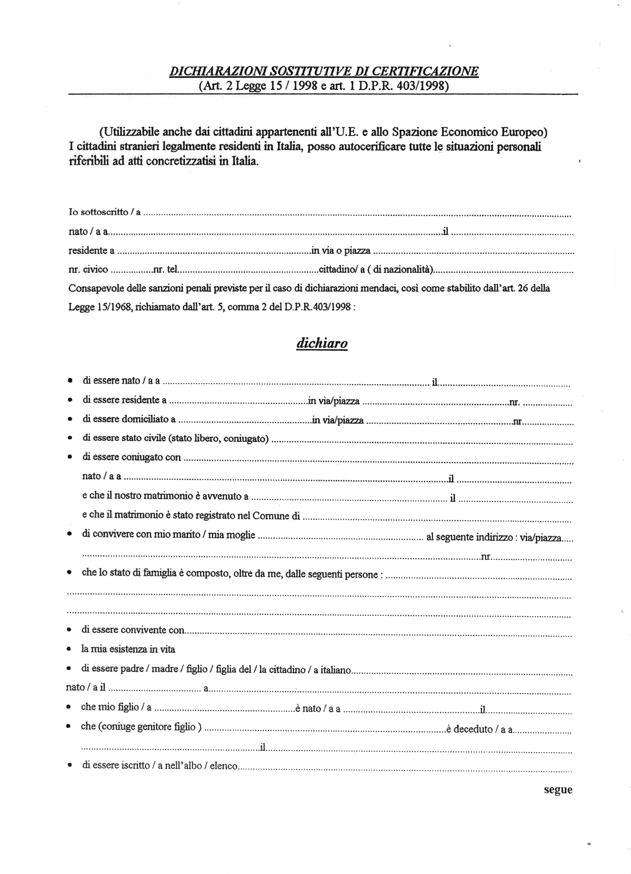 Permesso carta di soggiorno per familiare di cittadino italiano ue ... Permesso soggiorno per motivi familiari