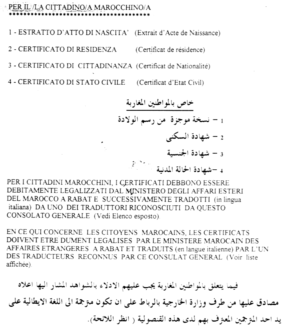 Il Matrimonio Misto Italia Marocco Procedura Completa